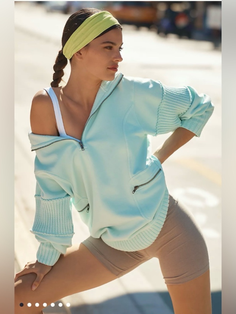 NWT: Anthropologie Daily Practice Indy Grab Pullover